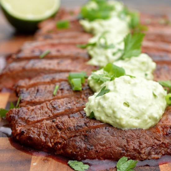 Chipotle Grilled Steak with Avocado