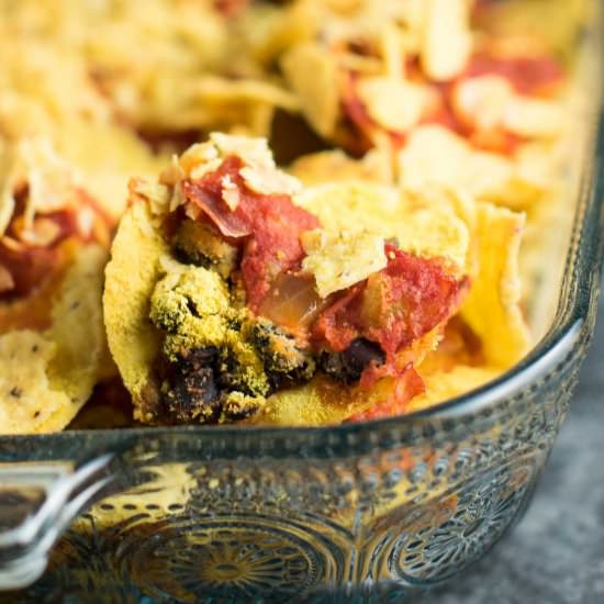 Easy Vegan Taco Bake