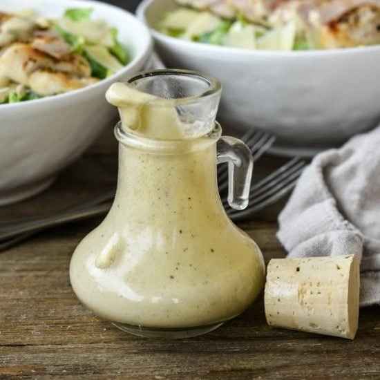 5-Minute Healthy Caesar Dressing