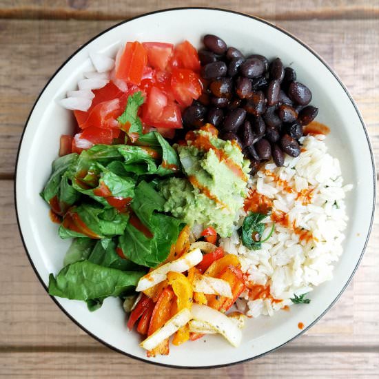 Vegan Burrito Bowl