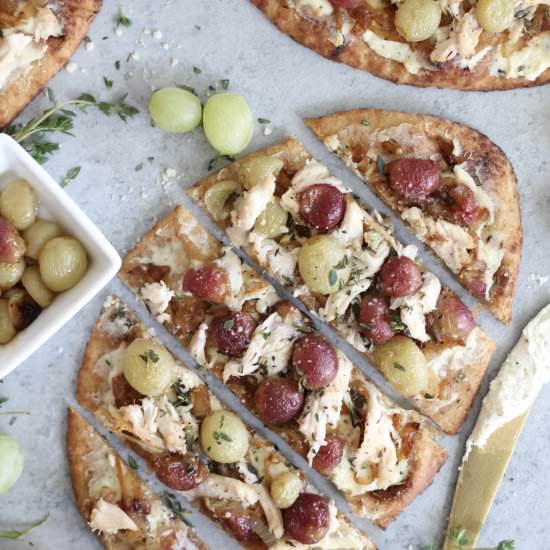 Roasted Grape Flatbreads