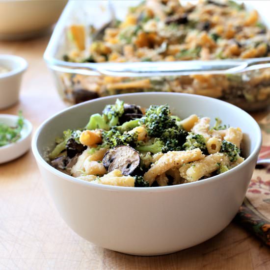Broccoli Mushroom Tetrazzini