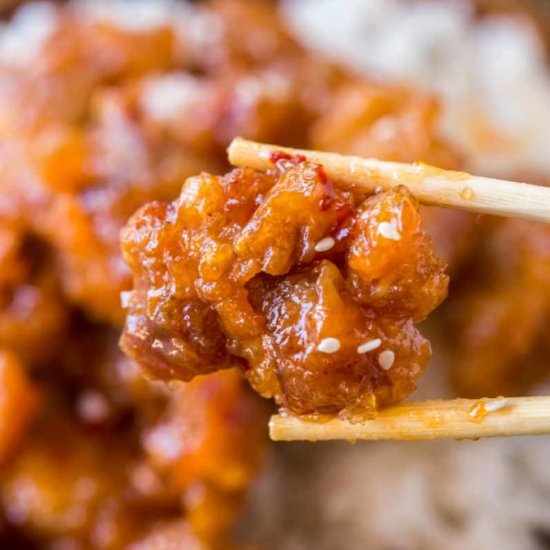 Crispy Sesame Chicken