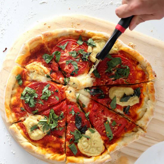 Vegan Margherita Pizza