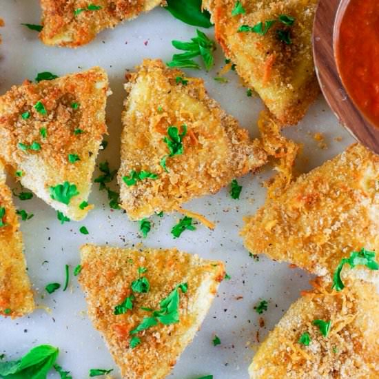 easy fried ravioli