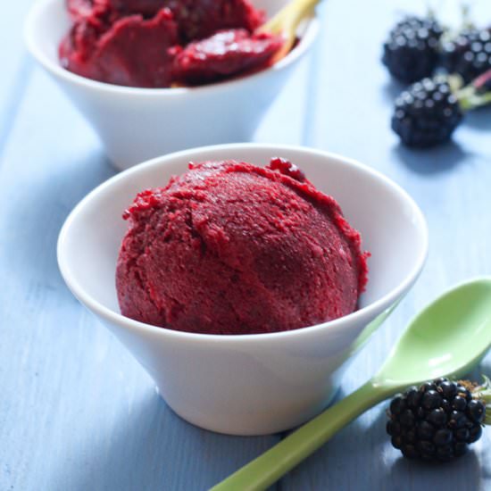 Blackberry Sorbet
