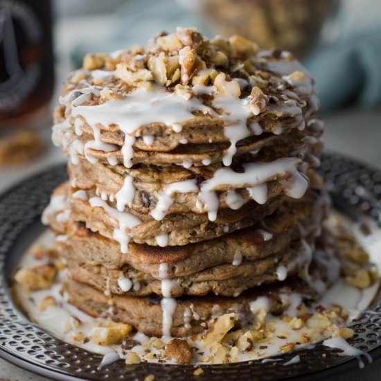 Chocolate Chip Zucchini Pancakes