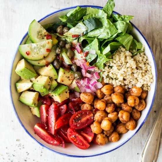 Summer lunch bowl