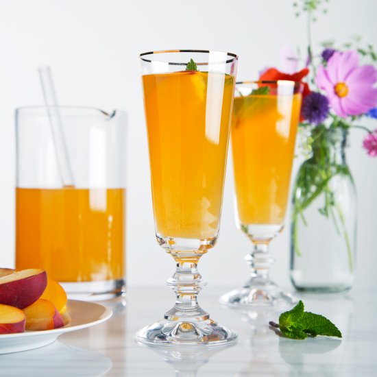 Ginger Peach Cocktail