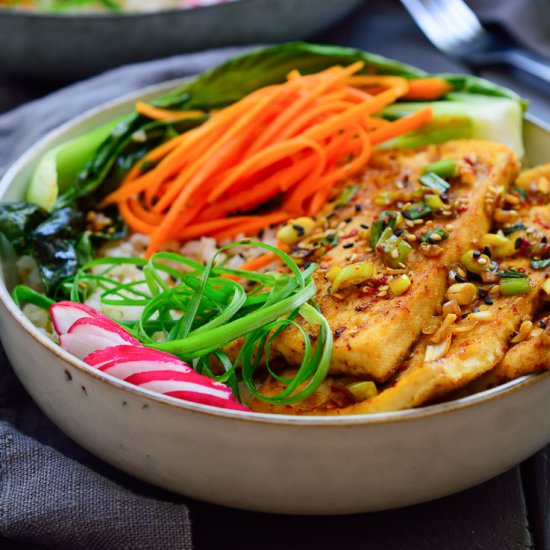 Korean Tofu Bolws