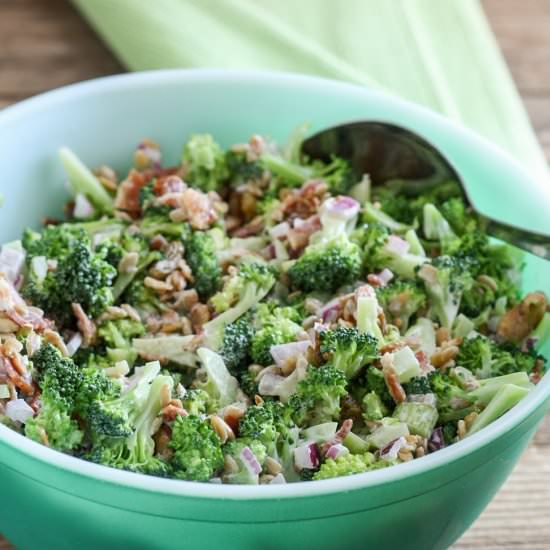 Broccoli Salad, Easy, Delicious!