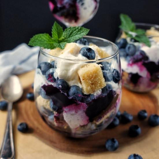 Blueberry Mint Parfait