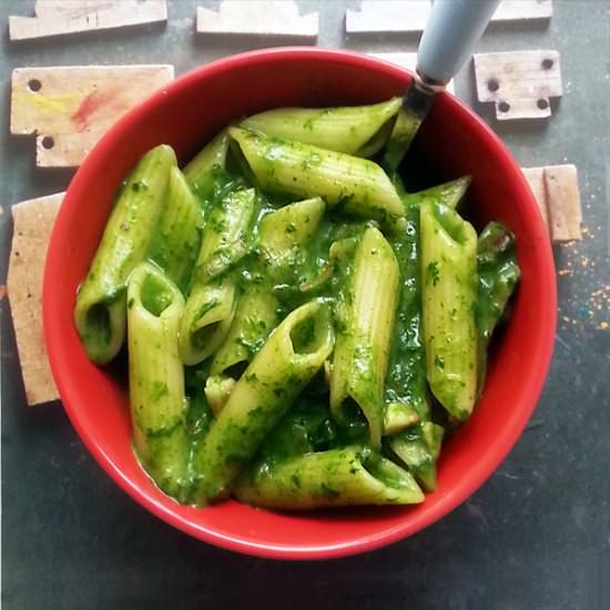 Spinach Cheese Pasta
