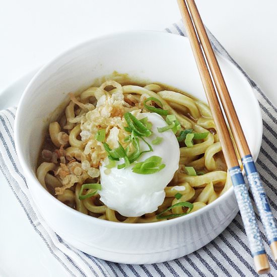 Japanese Curry Udon Noodles