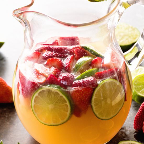 Strawberry Limeade Sangria