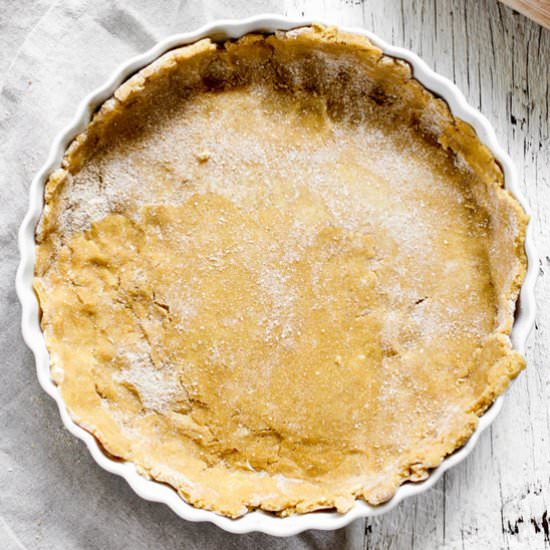All Butter Chickpea Flour Pie Crust