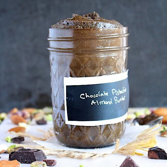 Chocolate Pistachio Almond Butter