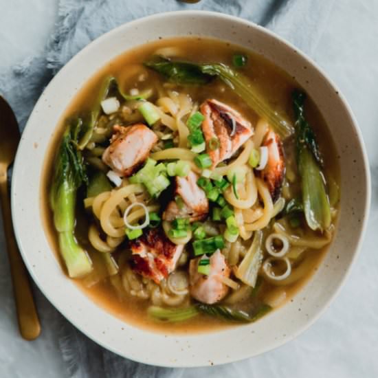 Salmon Noodle Bowl