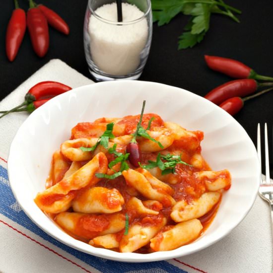 Cicatelli all’Arrabbiata