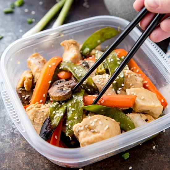 Sesame Teriyaki Chicken Bowl