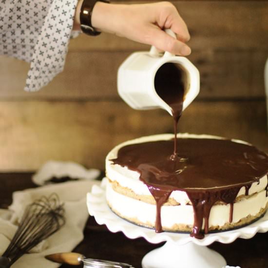 No Bake Tiramisu Cheesecake