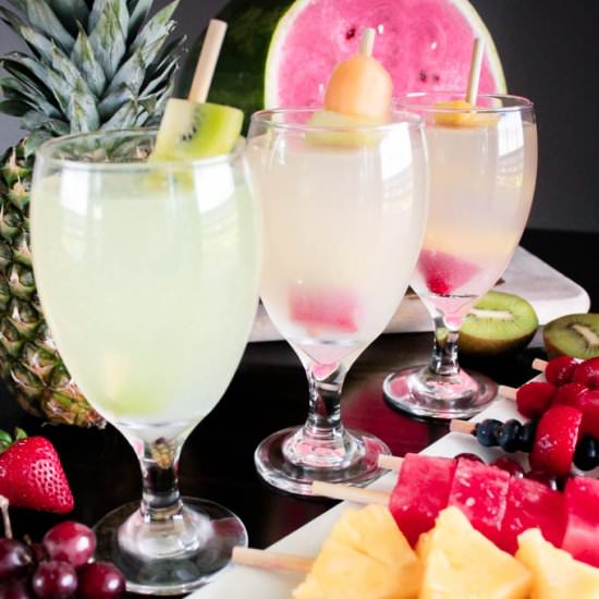 Frozen Fruit Skewers