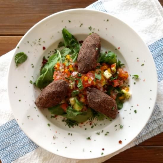 Israeli Black Bean Fritters