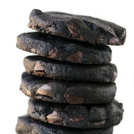 Double Dark Shortbread Cookies