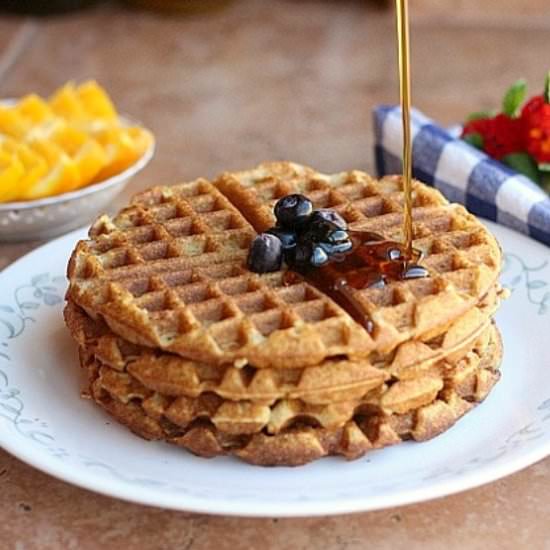 Chickpea Flour Waffles
