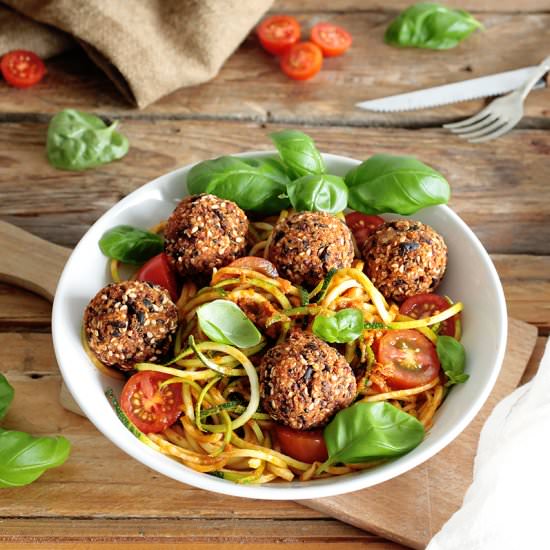 Vegan Black Bean & Quinoa Balls