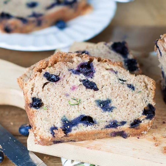 Blueberry Zucchini Quick Bread