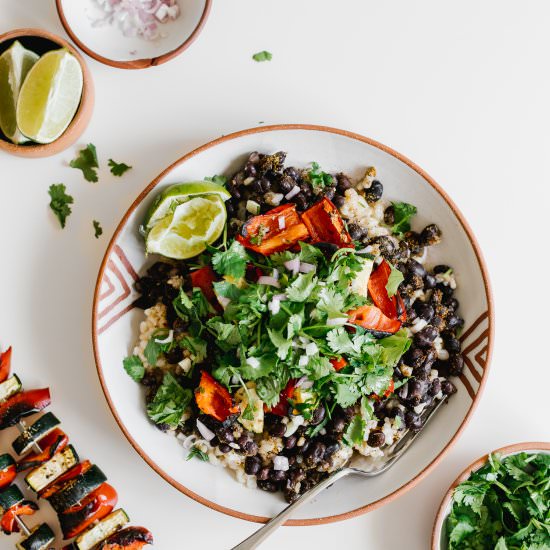 Grilled Fajita Burrito Bowl