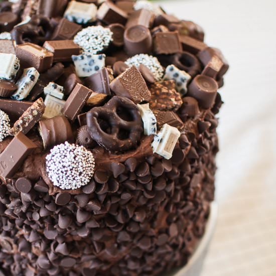 Chocolate Overload Layer Cake