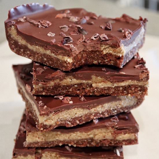 No-Bake Almond Butter Bars