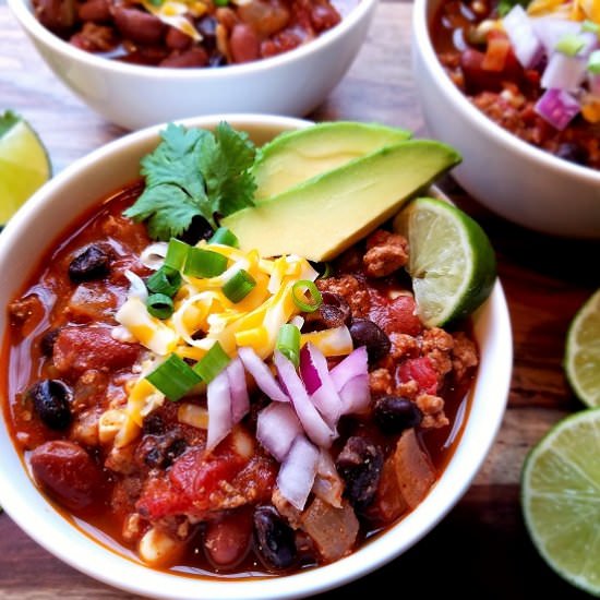 Healthy Turkey Chili