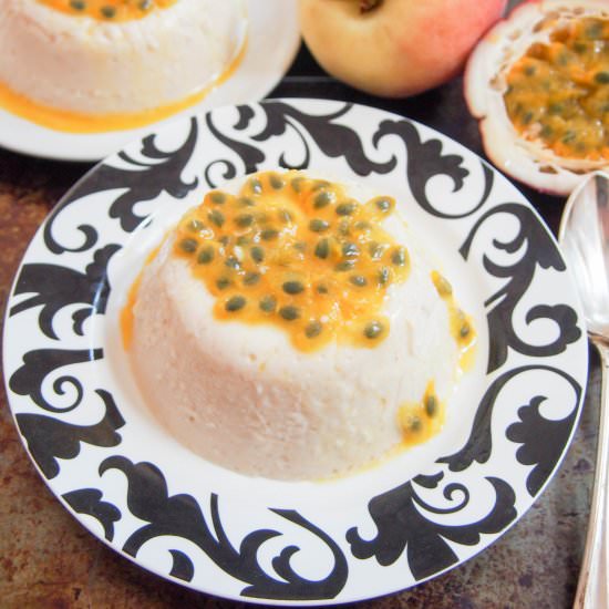 Peach Panna Cotta