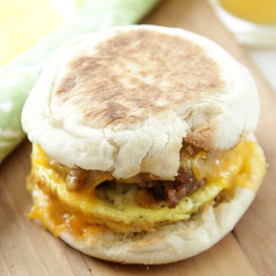 Freezer Breakfast Sandwiches