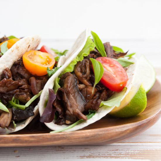 Pulled Portobello Tacos