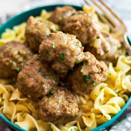 Classic Swedish Meatballs