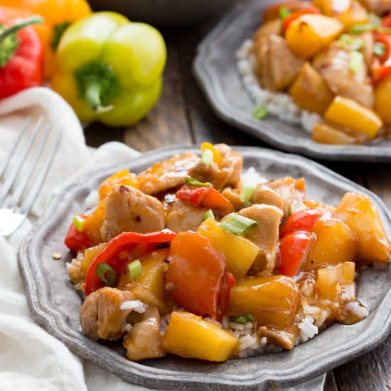 Pineapple Firecracker Chicken