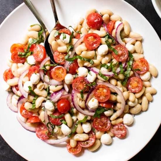 White Bean Tomato Salad