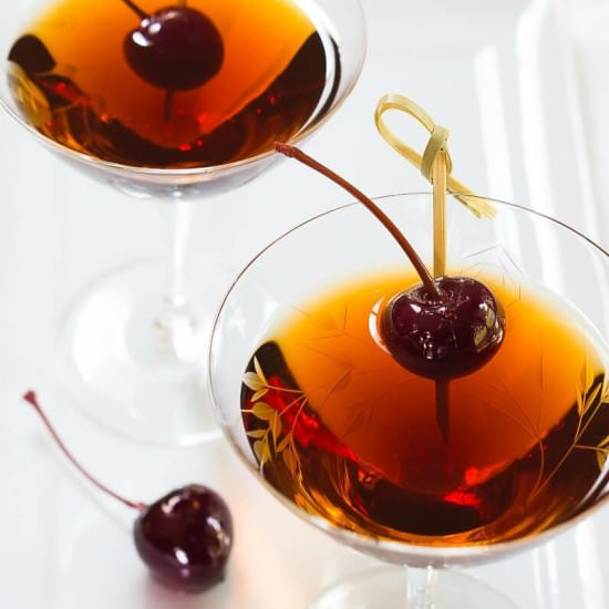Cuban Manhattan Cocktail