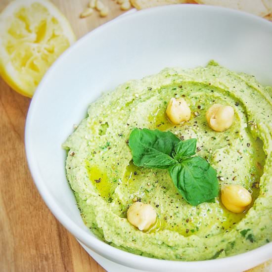 Pesto Hummus