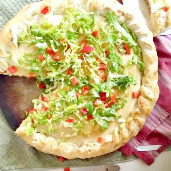 Double Decker Taco Pizza