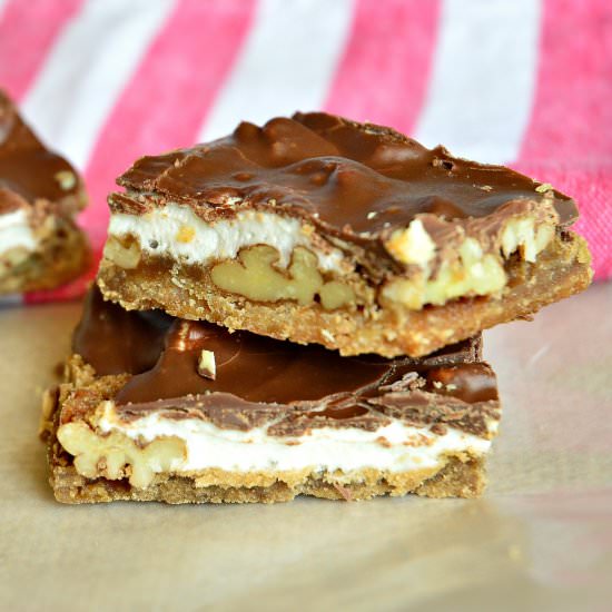 S’mores Bars with Nuts