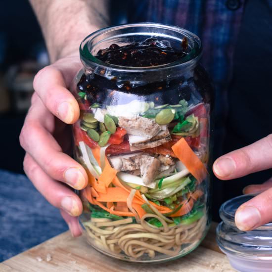Sichuan Chicken Noodle Jar