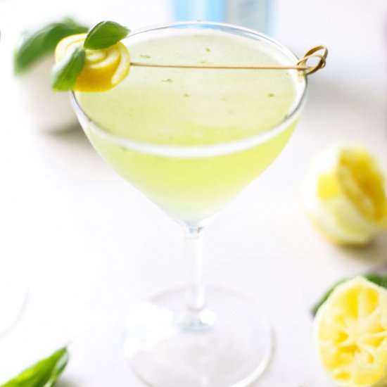 Basil French 75