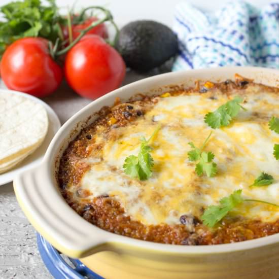 Quinoa Enchilada Bake