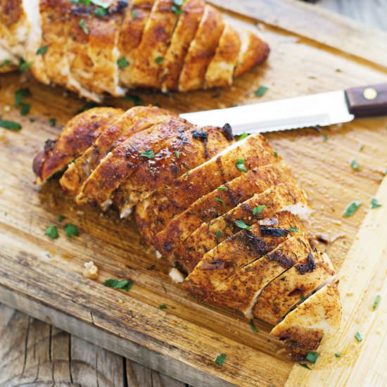 Easy Blackened Chicken
