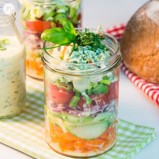 Salad in a Jar